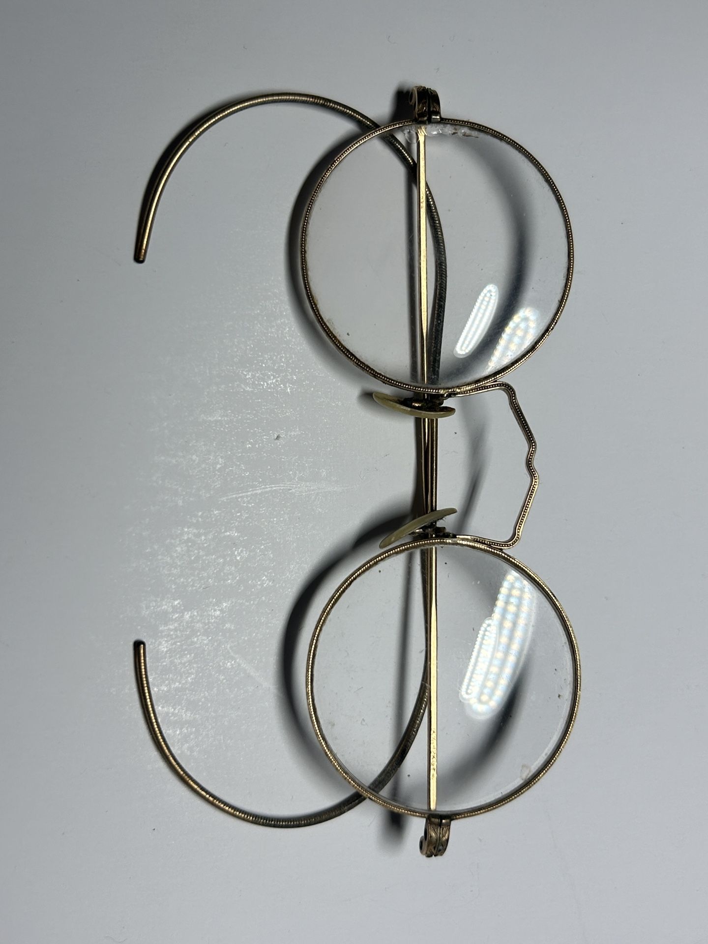 Antique Gold Filled Glasses All Different Shapes And Sizes