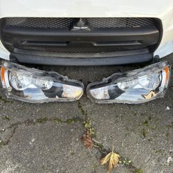 Evo X OEM Headlights 2008-2015/2016 Mitsubishi Evolution