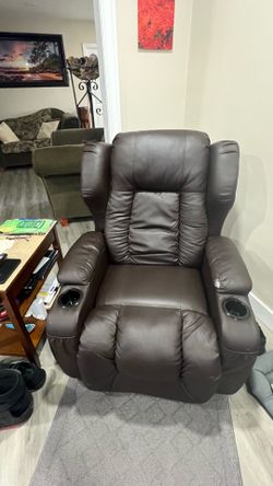 Power recliner w/ heat and massage