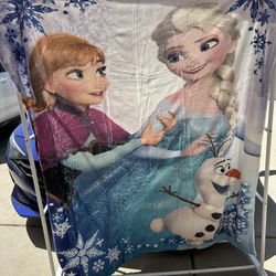 New Disney’s Frozen On And Elsa Blanket And Stitch And Angel Throw Blanket