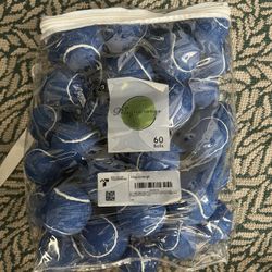Blue Tennis Balls For Dogs