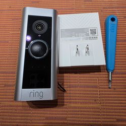 Video Doorbell Pro 2 with ring Chime.