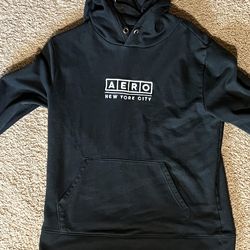 Aéropostale Black Hoodie (Size M)
