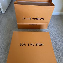Louis Vuitton Large Box With Paper bag 