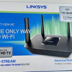 Linksys AC2200 MU-MIMO Tri-Band Router