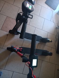 2 Electric Scooters