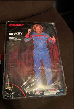 Adult Chucky Costume – Spirit Halloween – Size L/XL – $30