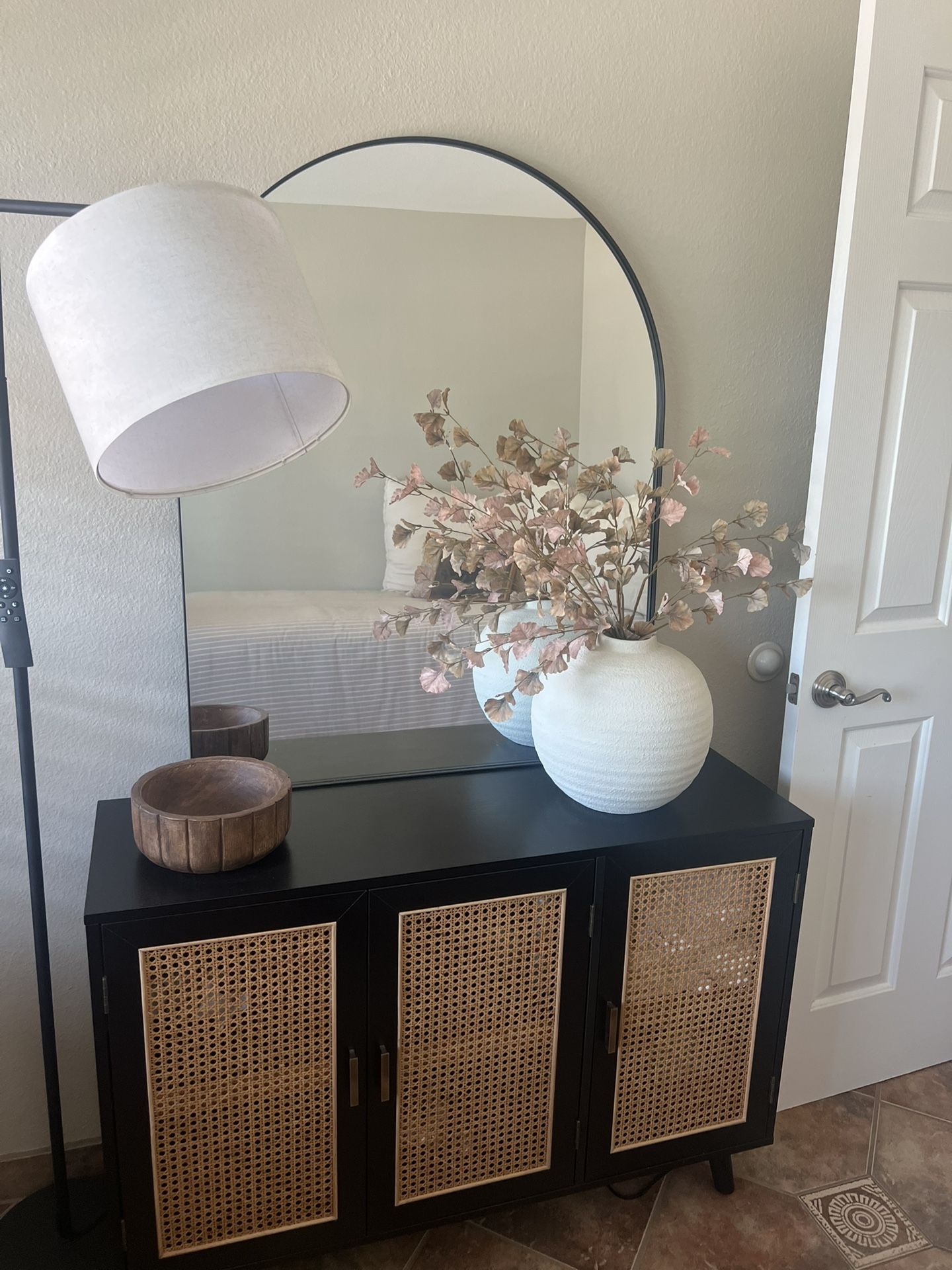 Mirror And Cabinet 
