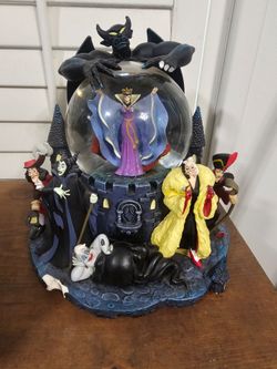 Disney Villains snowglobe #1