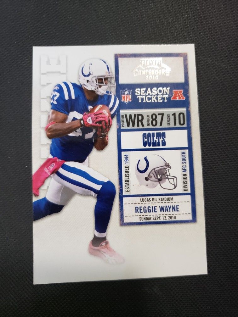 Mint 9 Reggie Wayne