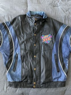 1996 Leather Super Bowl Jacket 
