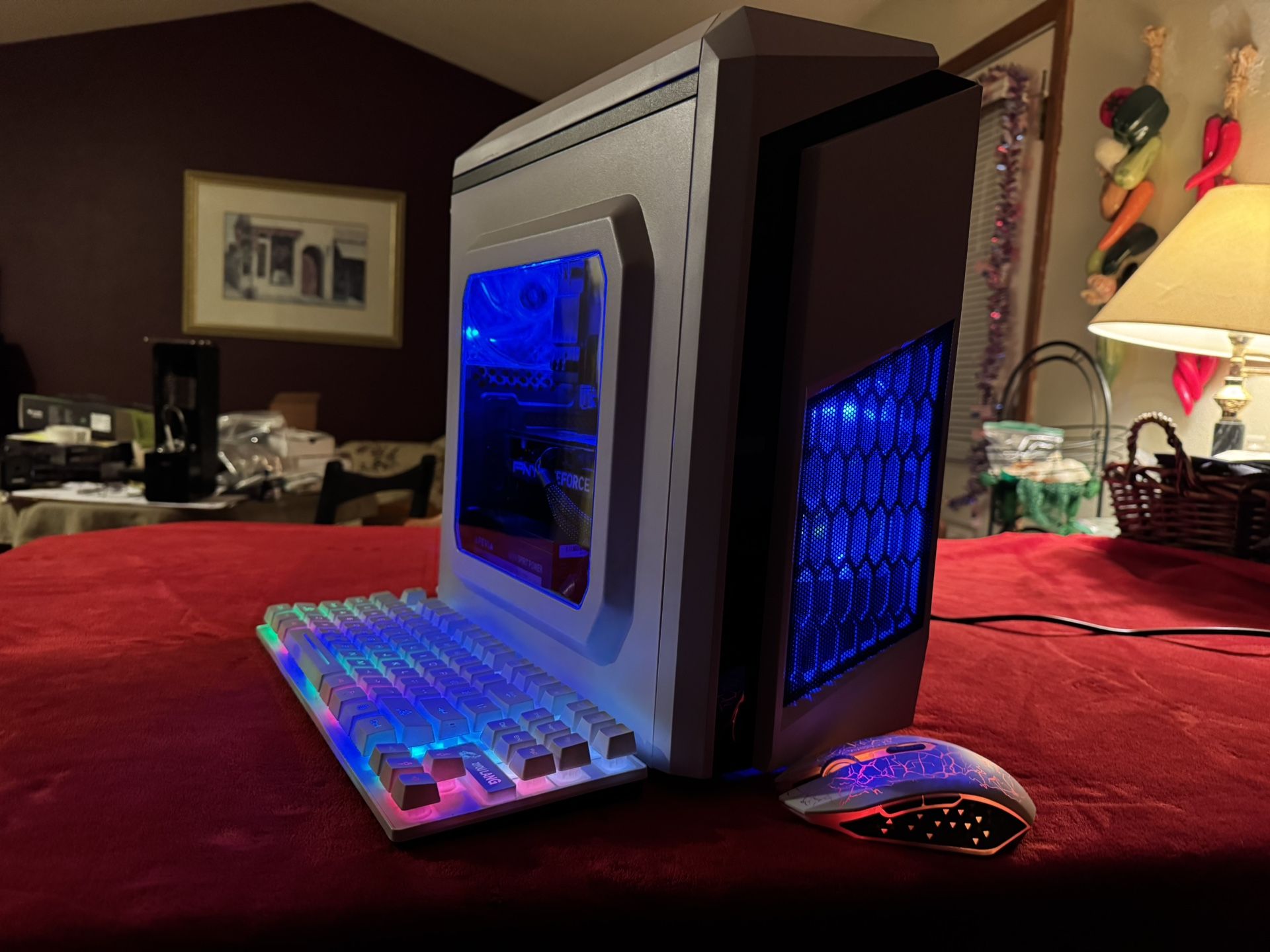 Gaming PC, Ryzen 5 5600X, RTX 5060 8GB GDDR7 (DLSS 4), 32GB RAM, 1TB M.2, WiFi/BT