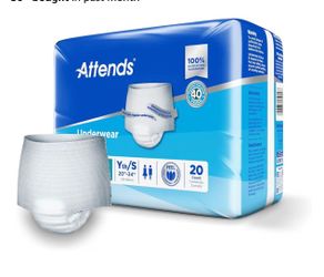 Attends underwear 20 Count