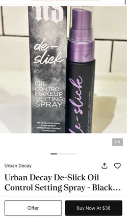 URBAN DECAY DE SLICK OIL CONTROL SETTING SPRAY