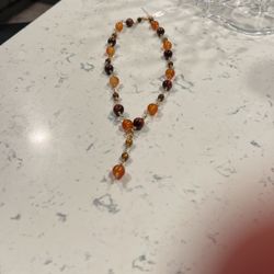 Collar Ojo De  Gato  Y Agata 