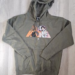 Stance Star Wars Leia Pullover Hoodie Mens Size Large
