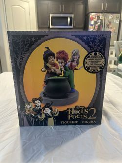 Disney Hocus Pocus Figurine Statue In Box Untouched