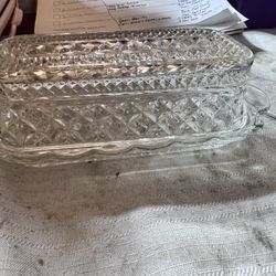 Vintage Butter Dish 