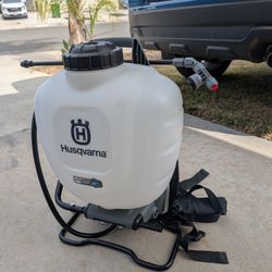 Husqvarna Backpack Weeds/Nutrients/Fertilizer Etc Pump Spray Container 