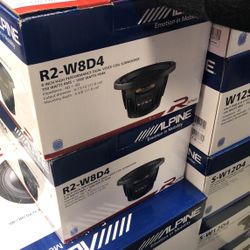 Alpine R2-w8d4 On Sale Today For 139.99
