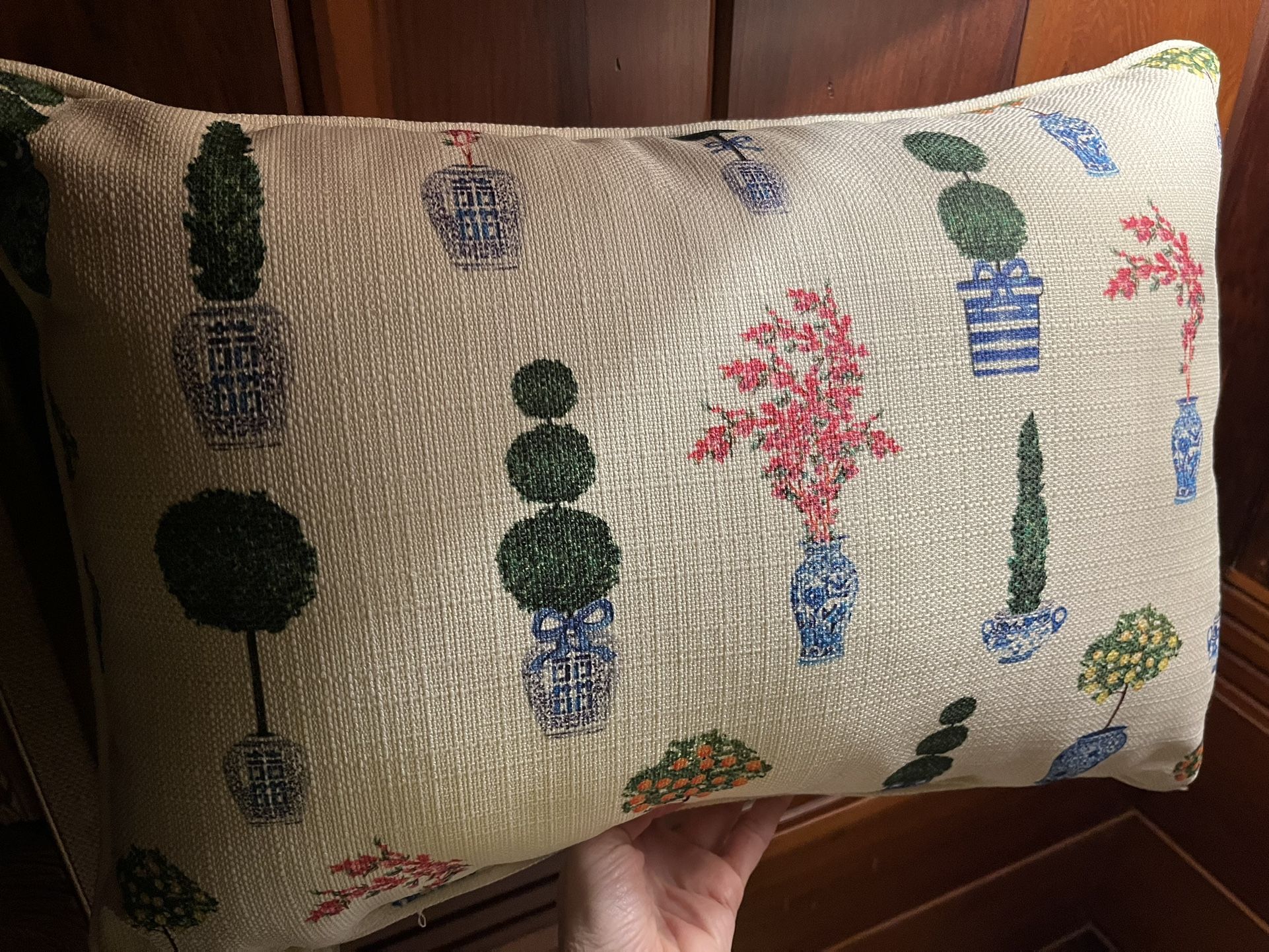 Topiary Pillows $50 Each