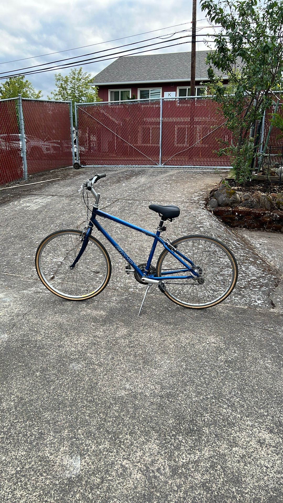 Giant Cypress ST 1020 Custom Steel Tubing unisex Hybrid Bike