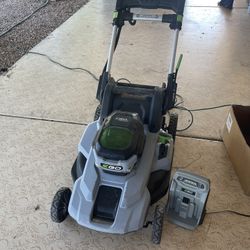 Ego Power Mower And Charger