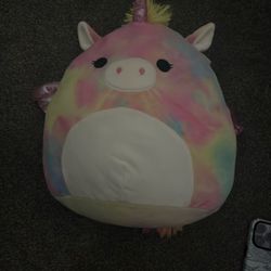 Rainbow Tie-Dye Unicorn Squishmallow