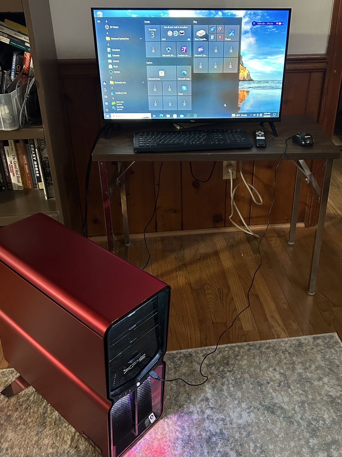 Dell caps 730X And Monitor