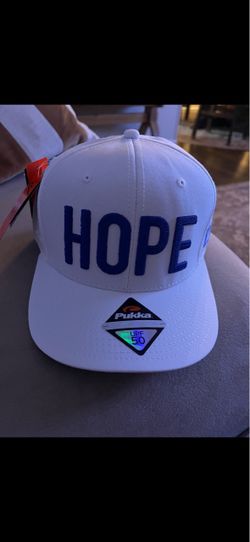 Pukka HOPE Snapback Hat White UPF 50