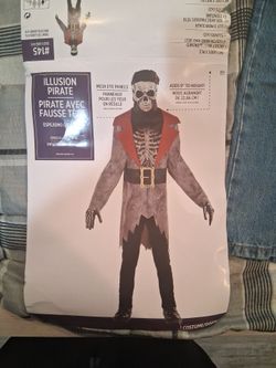 Kid halloween costume size 12-14