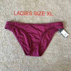 New Ladies Swim 🏊🏻‍♀️ Bikini Bottoms Size XL (Nuevo)                                    (EAST PALMDALE