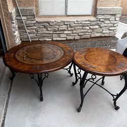 Coffee Table and Side Table $75