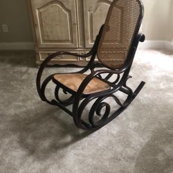 Bentwood Style Rocking Chair Antique 