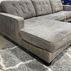  Gray Ashleys Sectional Couch – FREE DELIVERY 