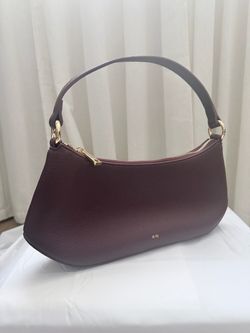 JW Pei burgundy bag
