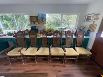 6 dining chairs