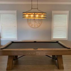 Rustic Pool Table 