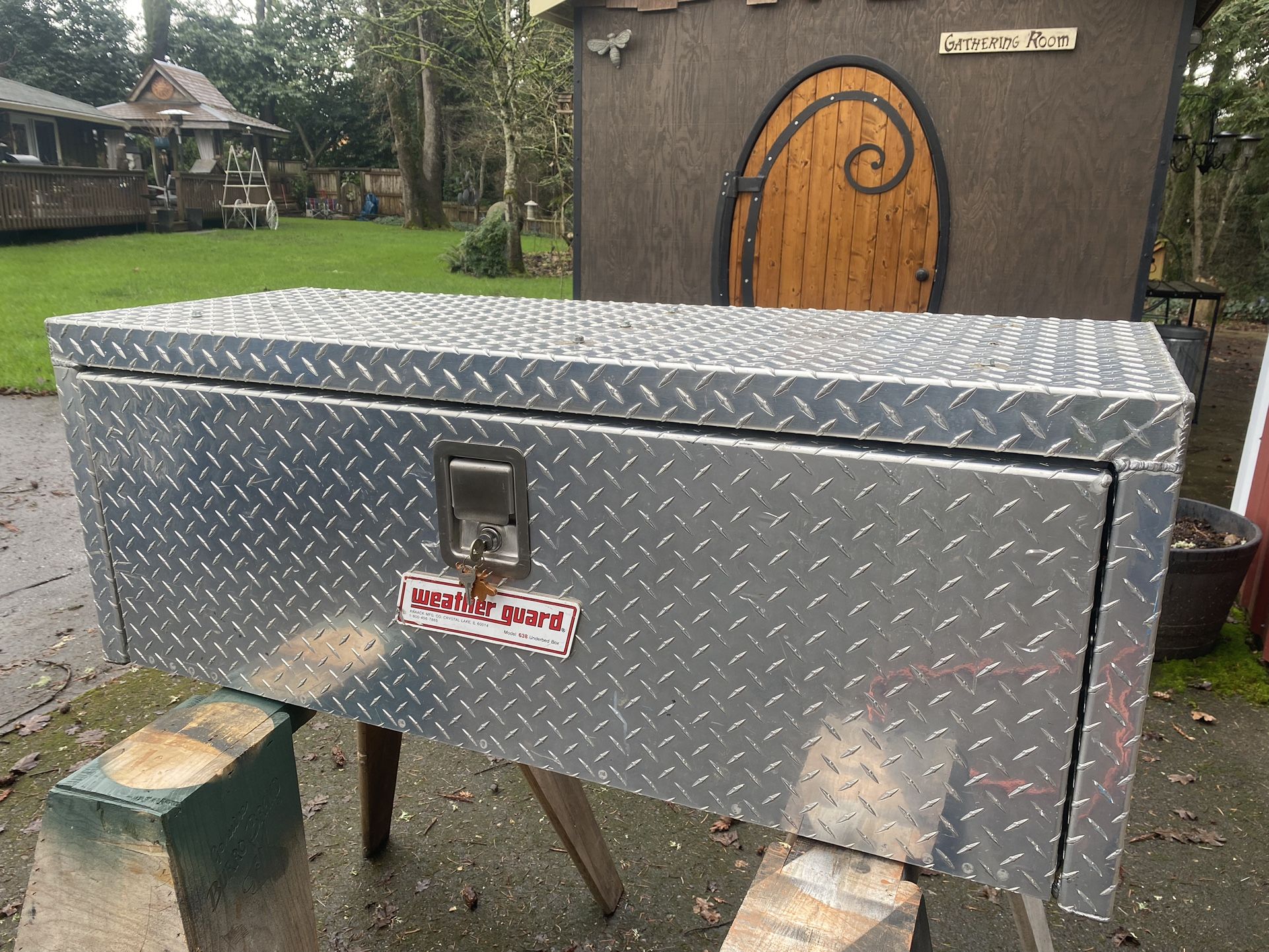 48 Inch Diamond Plate Aluminum Under Body Truck Toolbox