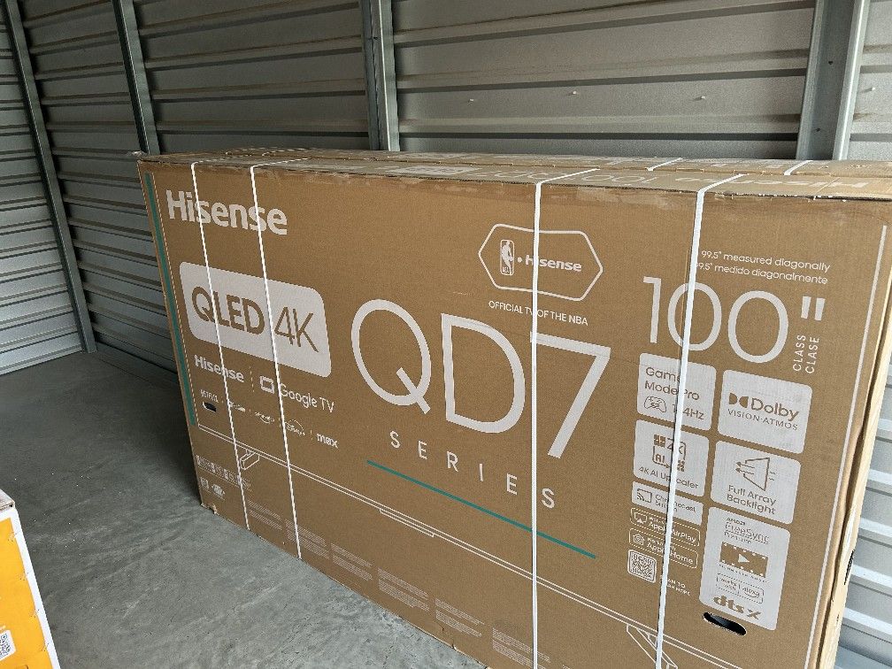 Hisense 100 Inch  Qled 4k Smart Tv
