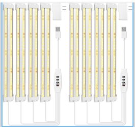 Dual-Row LED Grow Light Strips Full Spectrum 2 Pack