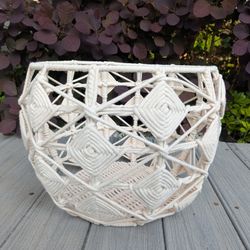 Macrame Basket - Cream - Opalhouse