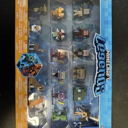 Minecraft legends metal figures