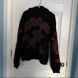 Sp5der Beluga Outline Hoodie Red/Black Size Medium only worn once