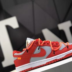 Nike Dunk Low Off White University Red 15