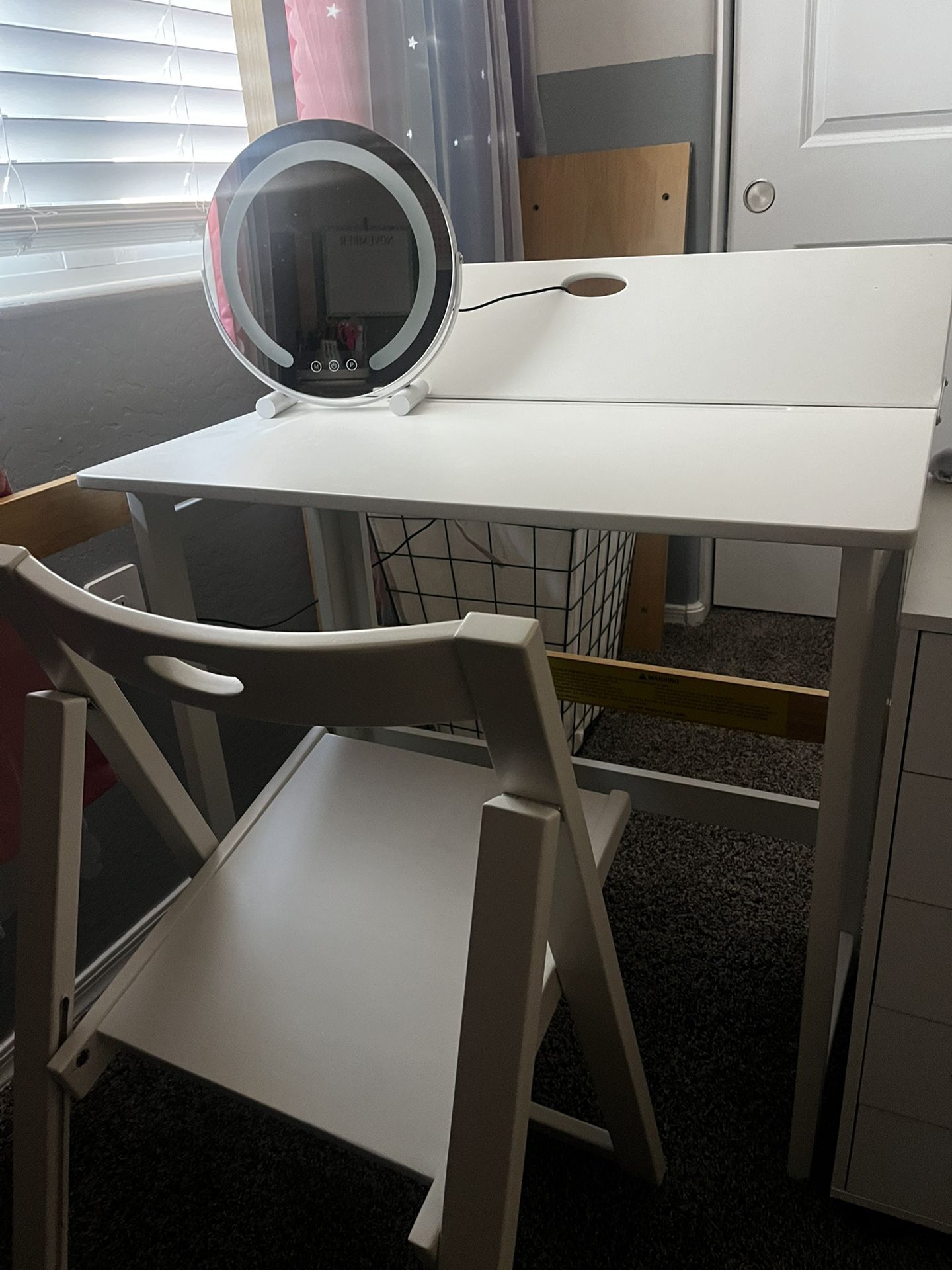 Folding Kids Desk And Chair 