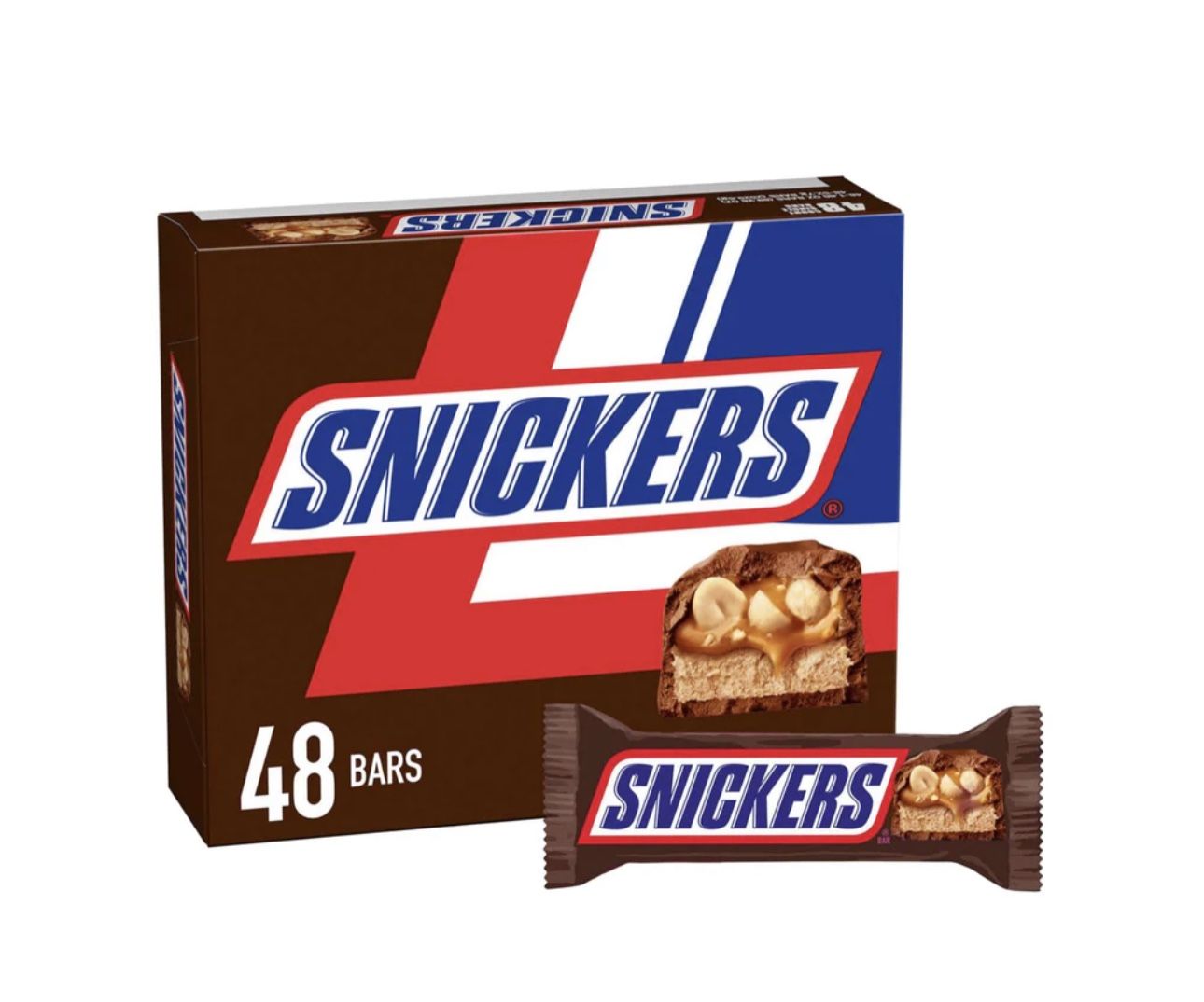 Snickers Chocolate Bar 48 CT