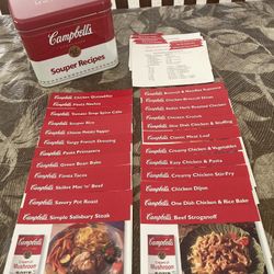 Campbell’s Souper Recipes Box/Collectible 