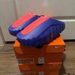 Nike Mind 001 AMP Slide ‘Spider-Man Indigo Burst Hyper Punch Size 11-IZ6659 400