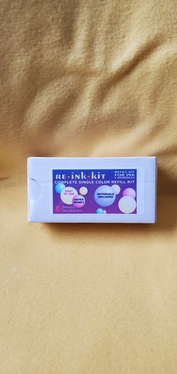 Refill Kit For Ink Cartridges Complete Single Color Compatible With HP 600 K4431 4oz